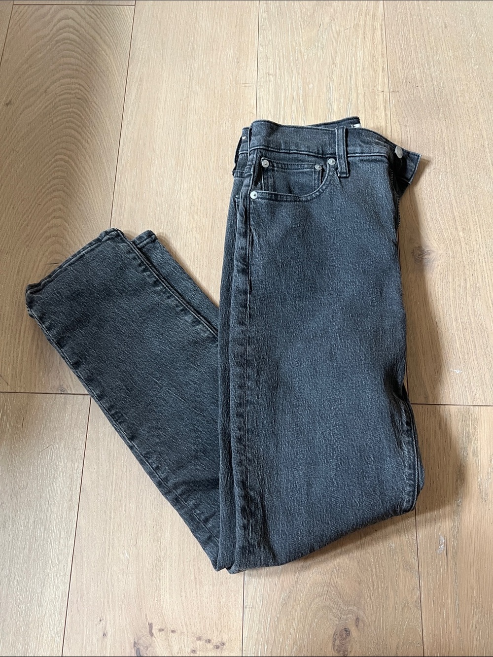 Madewell perfect vintage straight high rise “cigarette style”